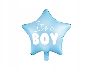 

Balon foliowy foliowe Gwiazdka urodziny IT's a Boy