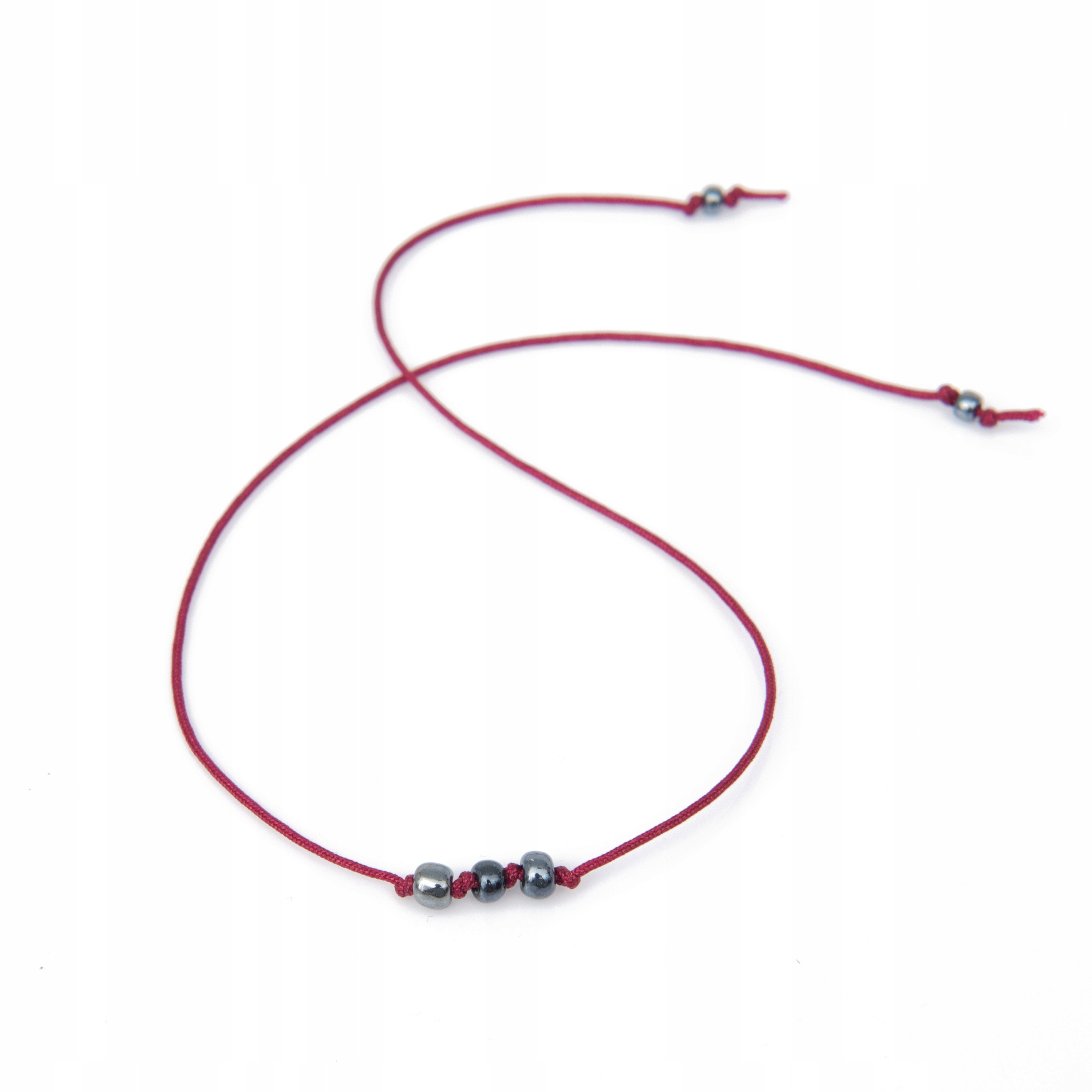 

Bi-Artist Bransoletka bordowa nitka BA3351