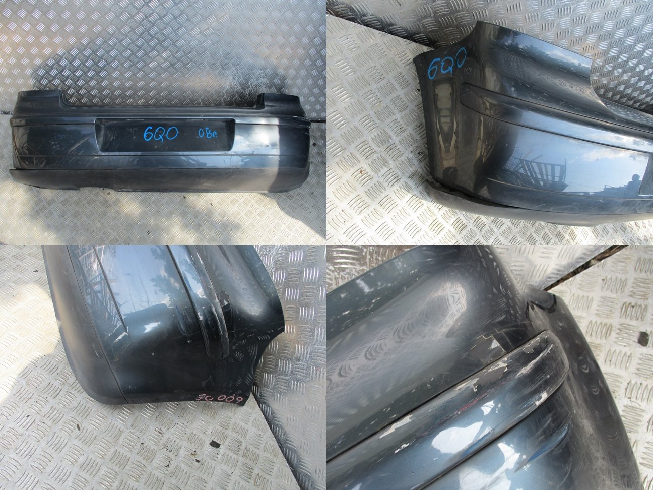 bumper VW Polo 6Q0 rear part rear