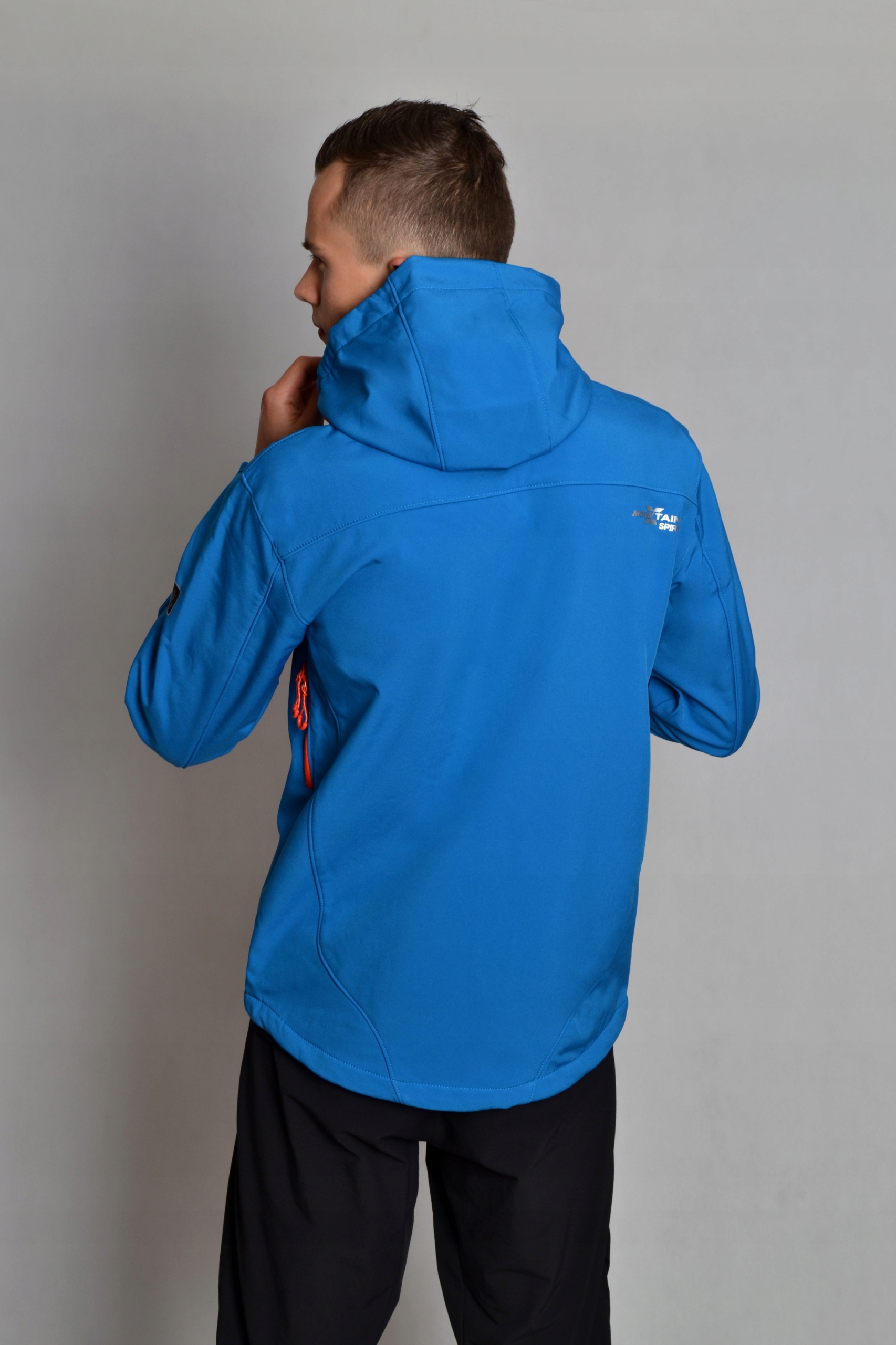 Kurtka męska softshell Mountain Spirit roz. 3XL Kolor niebieski