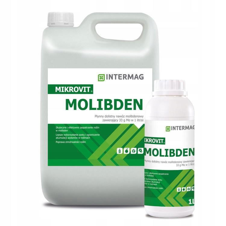 Mikrovit Molybden 33 5L Intermag Listové hnojivo XL