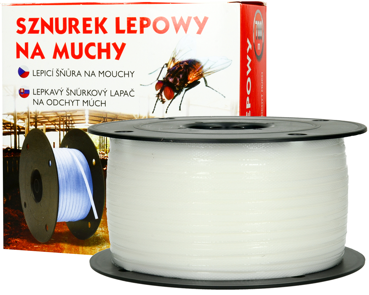 

Sznurek Lep Pułapka Na Muchy Do Obory Stajni 700M
