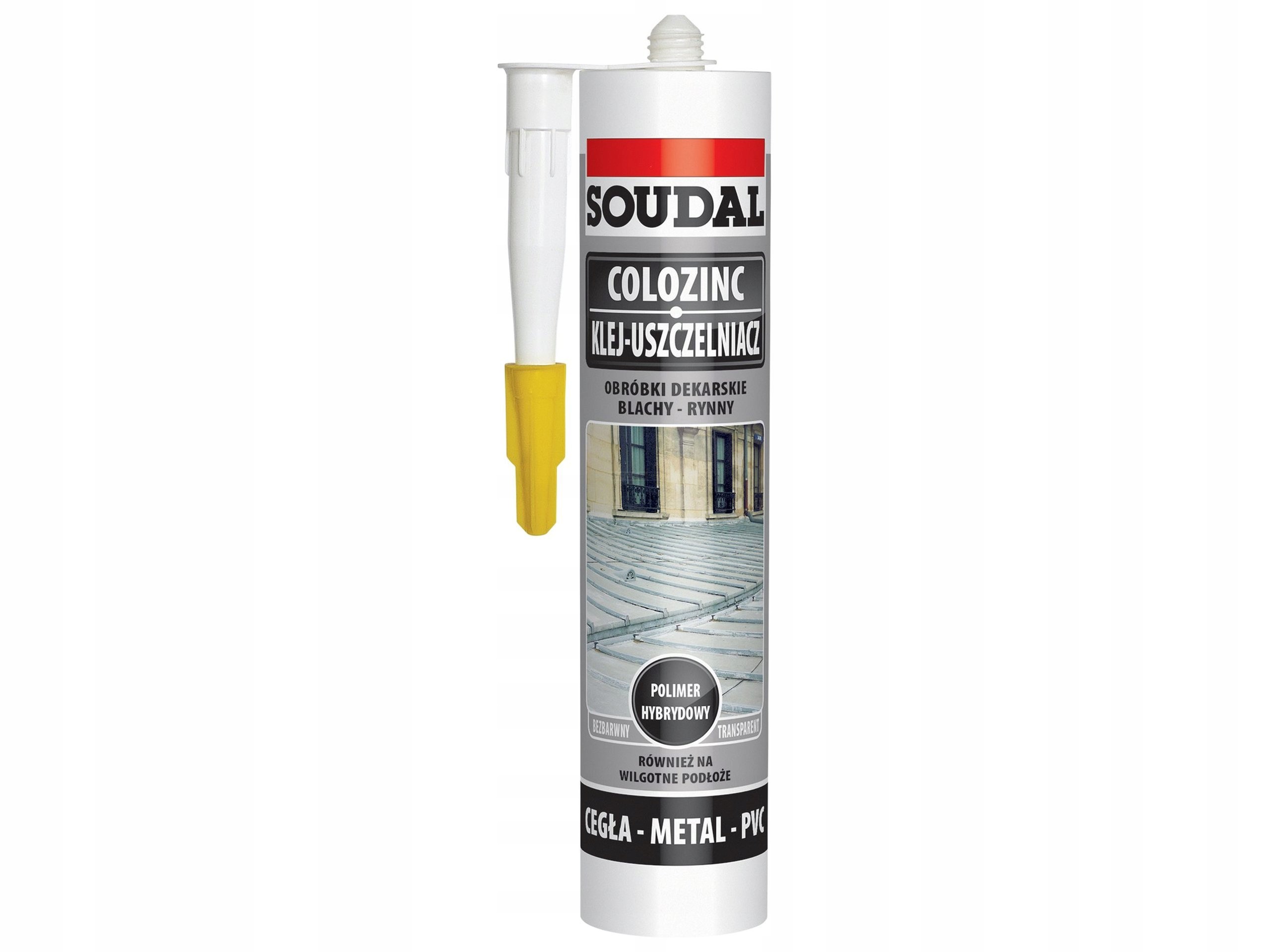 

Soudal - Klej 4 kolory Do Łącznia Blach Colozinc