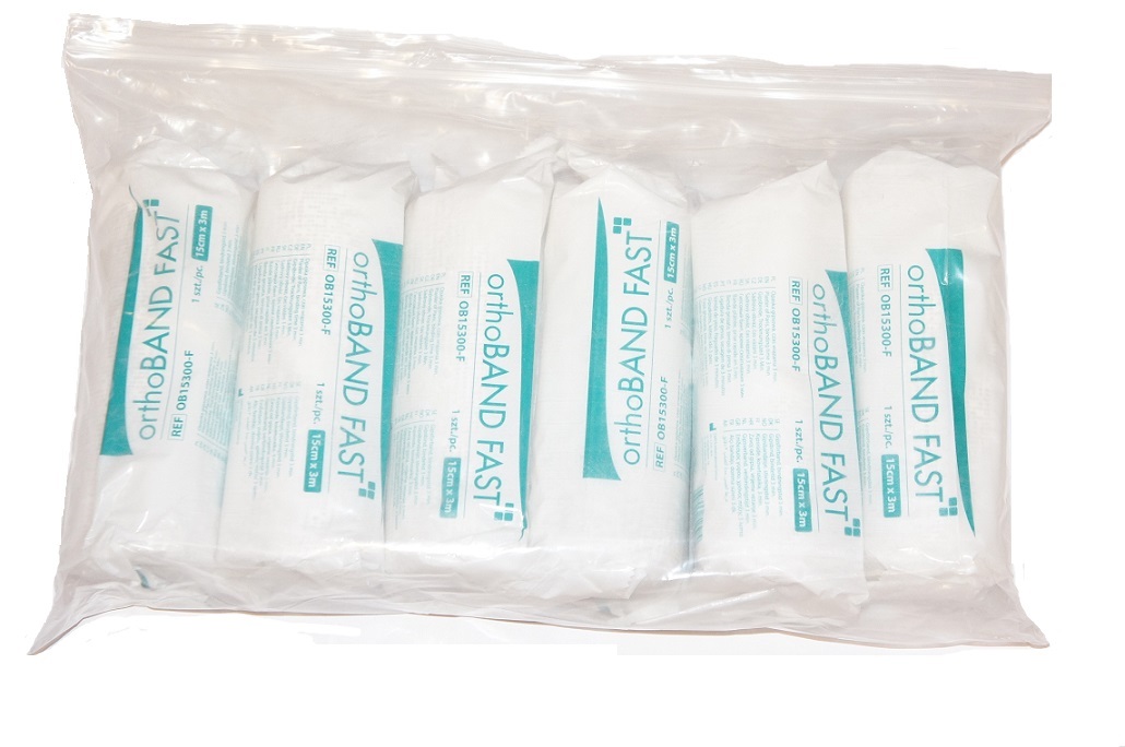 

Gips opatrunkowy Opaska Gipsowa Bandaż 15cm -6szt