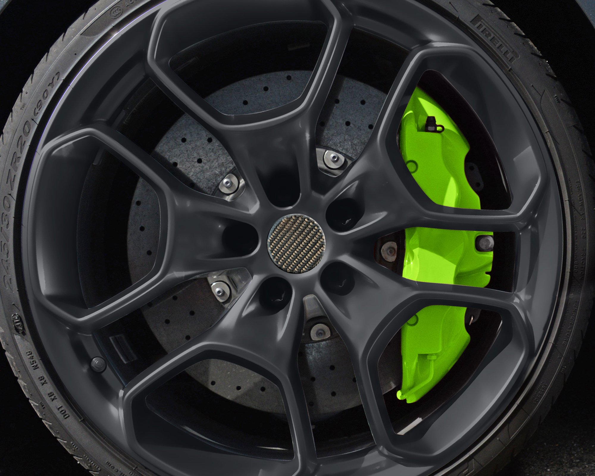 Lakier farba do zaciskow hamulcowych NEON Foliatec Manufacturer catalog number 2182