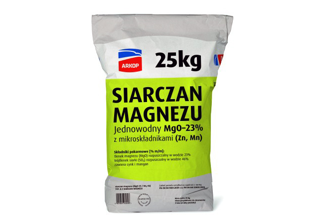 

Siarczan Magnezu jednowodny Arkop 25kg MgO 23%