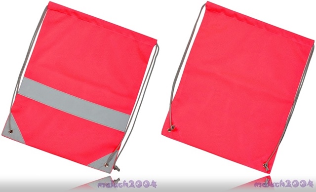 WOREK PLECAK ODBLASKOWY na buty, na rower... Kod producenta 235874