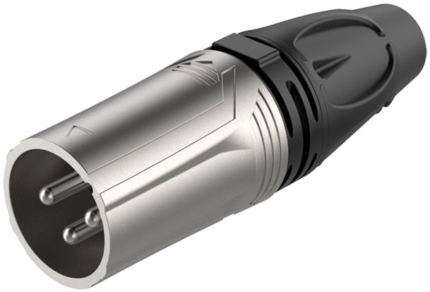Wtyk XLR Roxtone RX3M-NS męski prosty