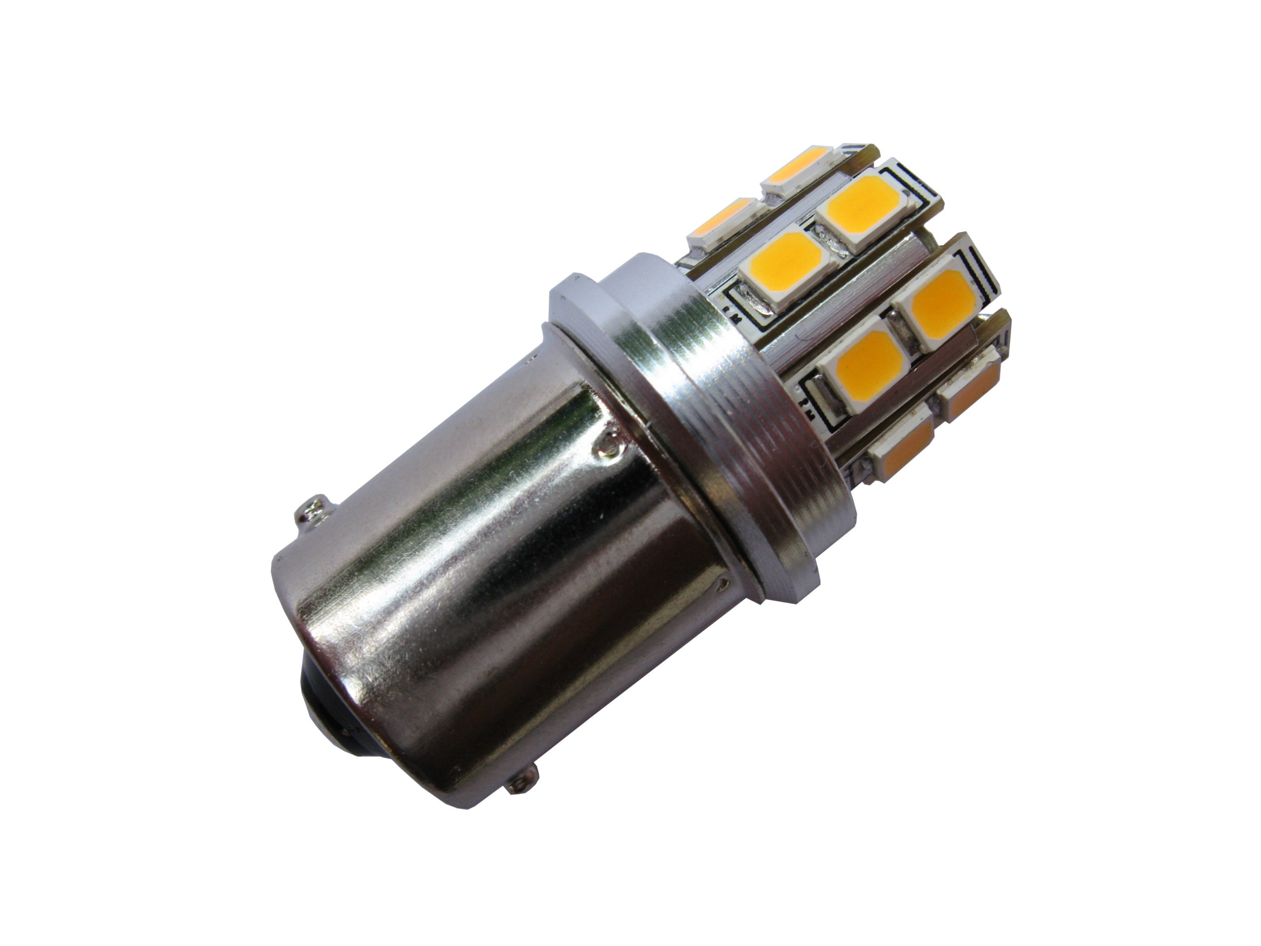 

Żarówka Led BA15S P21W 6V 12V pomarańcz kierunek