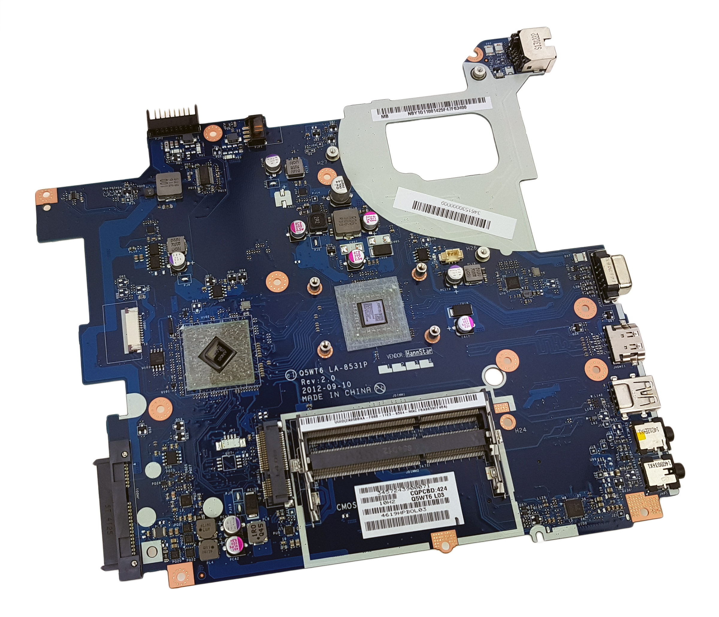 Материнская плата ACER ASPIRE E1-521 Q5WT6 LA-8531P