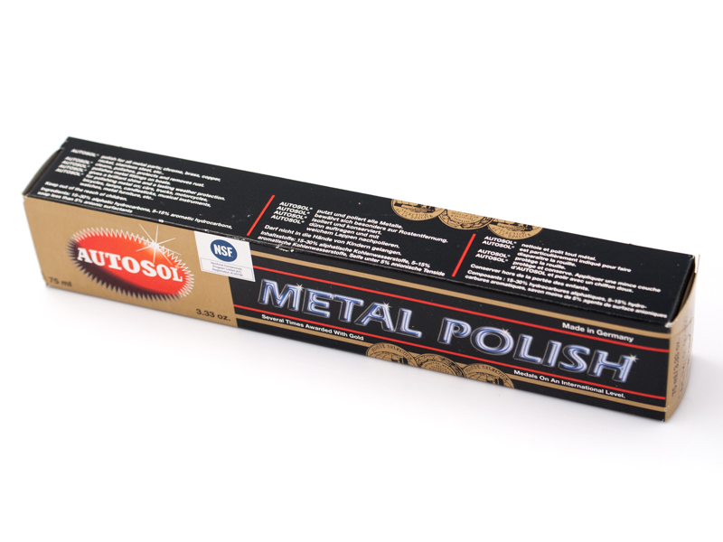 ORYGINALNA PASTA POLERSKA AUTOSOL METAL POLISH 75M Rodzaj polerowanie lakieru