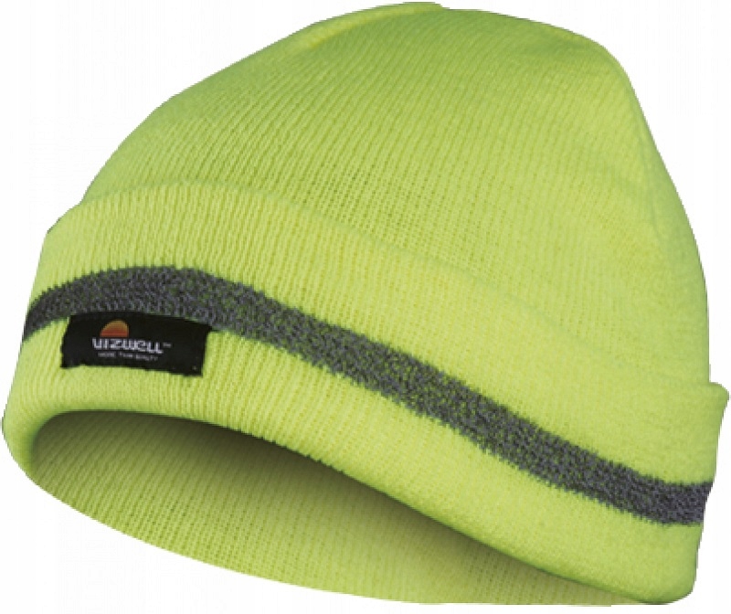 CZAPKA OCIEPLANA ZIMOWA OSTRZEGAWCZA VIZWELL VW215