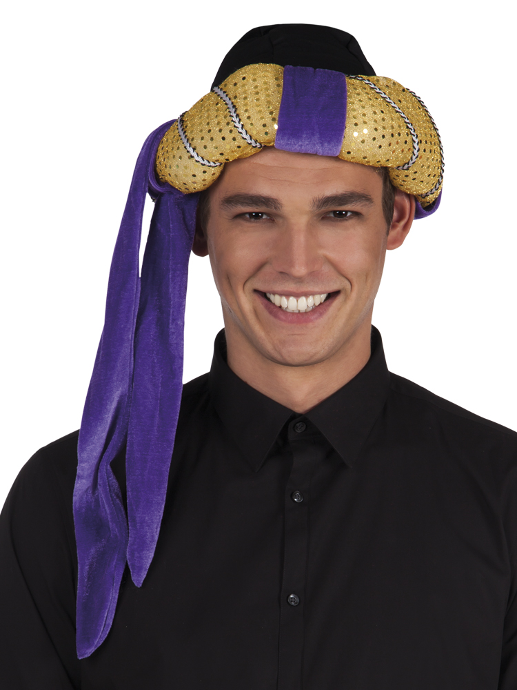 

Czapka Sułtan Lux Maharadża Turban Szejka 81002