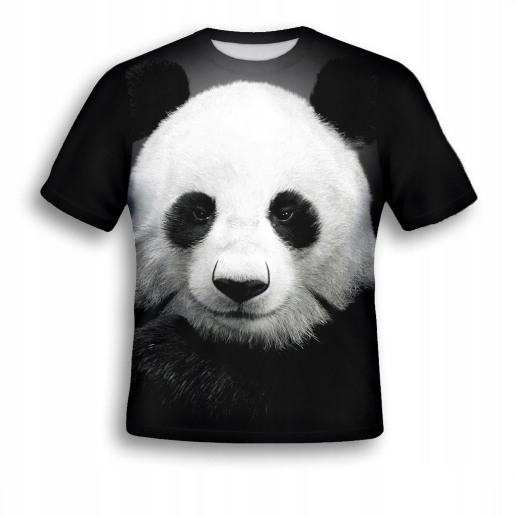 

Koszulka Fullprint T-shirt Miś Panda S Trwała Miła