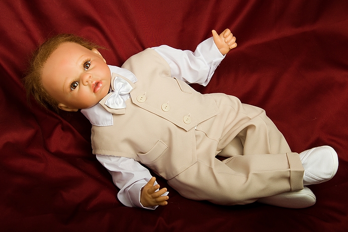 Komplet do Chrztu Ubranko FILIP 4-cz. roz. 62-98 Marka Inna marka