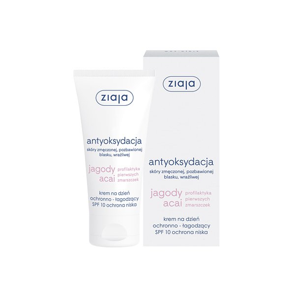

Ziaja Antyoksydacja Krem na dzień SPF10 50ml