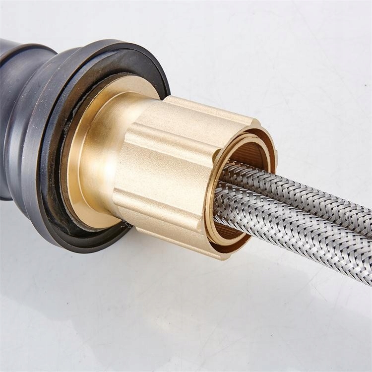 BATERIA UMYWALKOWA RETRO WYSOKA CZARNA BLACK ROYAL Waga produktu z opakowaniem jednostkowym 1.3 kg