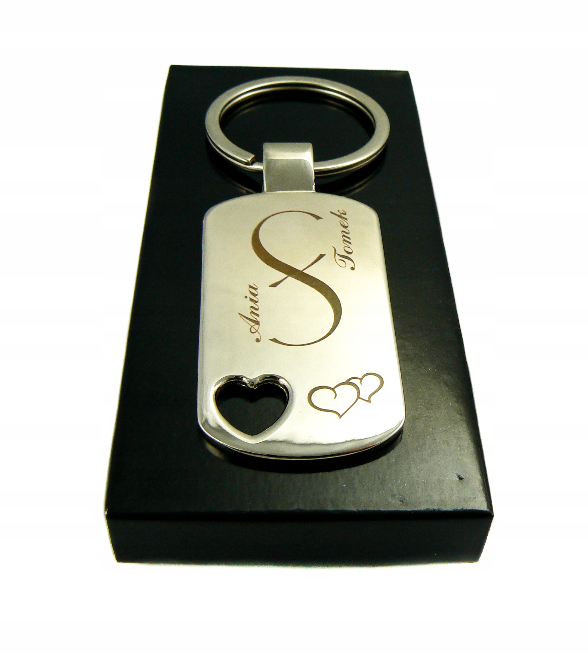 Brelok GRAWER PREZENT niesmiertelnik serduszko Materiał dominujący metal