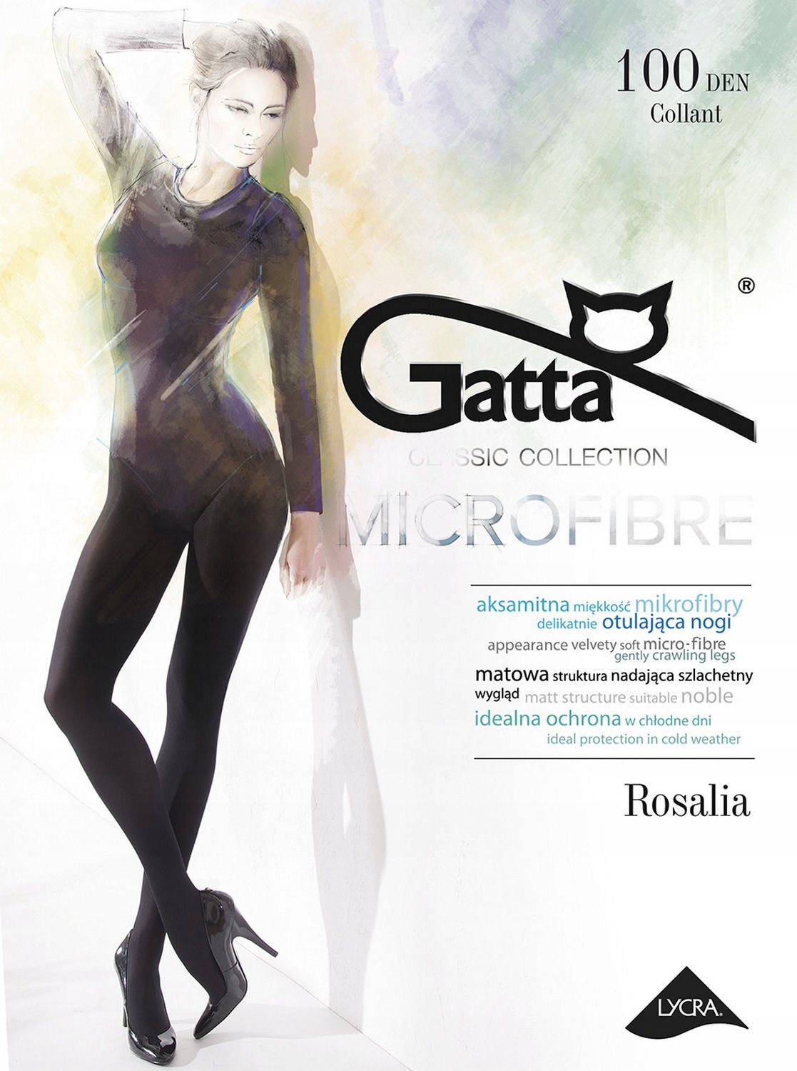 

gatta Rosalia Microfibra 100den kolory # 3 M
