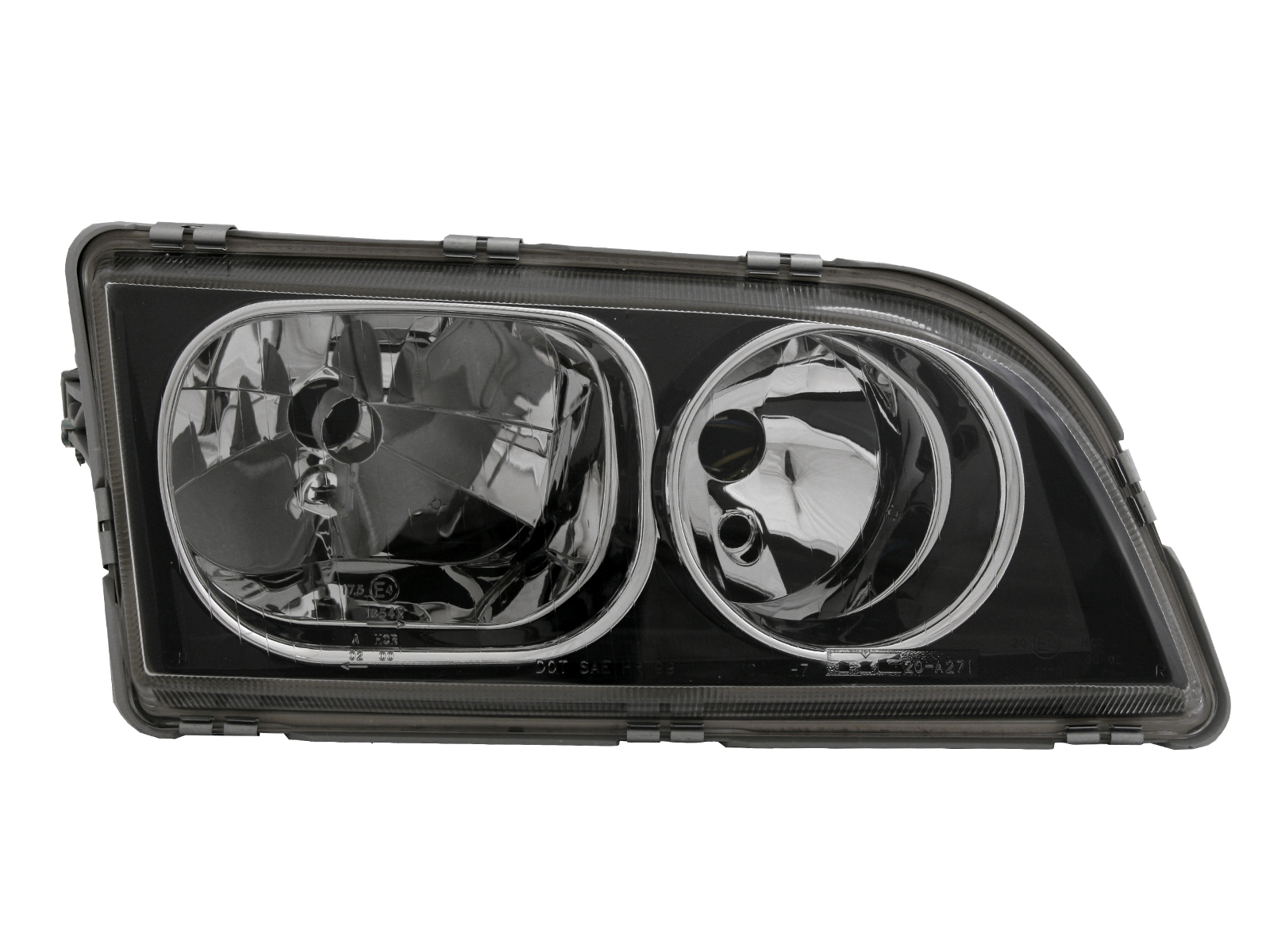 REFLEKTOR LAMPA VOLVO S40 V40 LIFT FL 2001- CZARNE