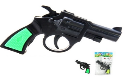 

pistolet spłonka zabawka dla dzieci