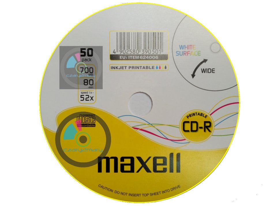 Maxell Cd-r Printable 1szt koperta CD