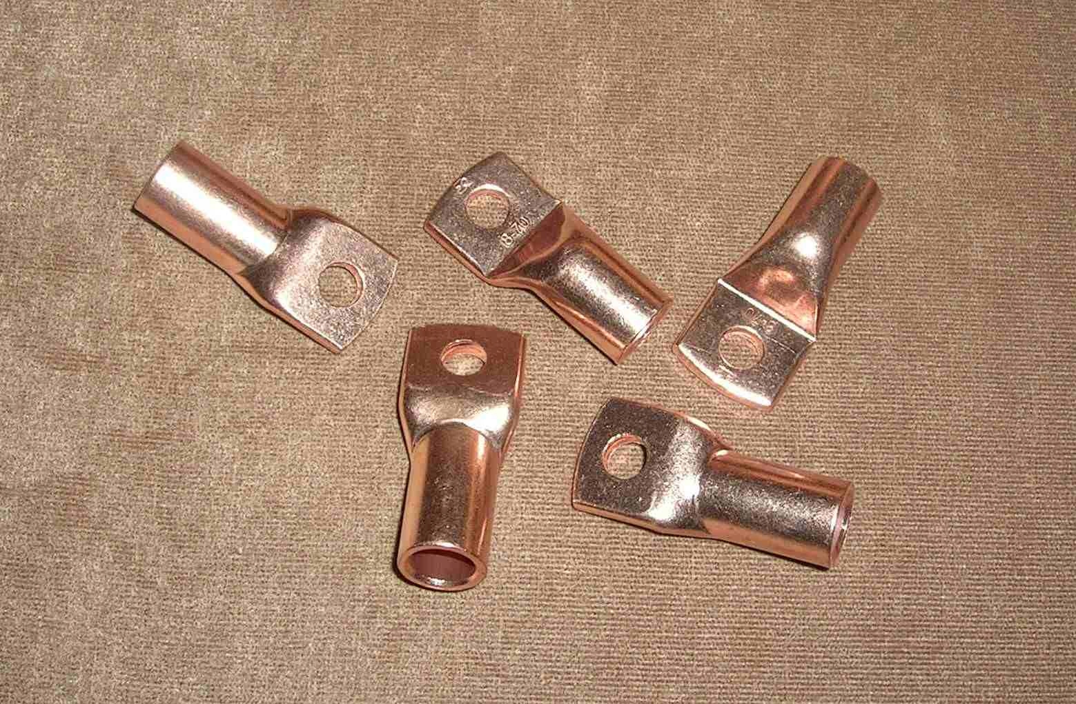 końcówka kablowa miedziana M10 , 10MM2 , FI=4,5 Marka Ergom