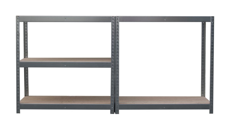 REGAŁ MAGAZYNOWY OCYNK 5 PÓŁEK 180x90x40cm MAX. OBCIĄŻENIE 875kg Materiał wykonania półki półka z płyty MDF