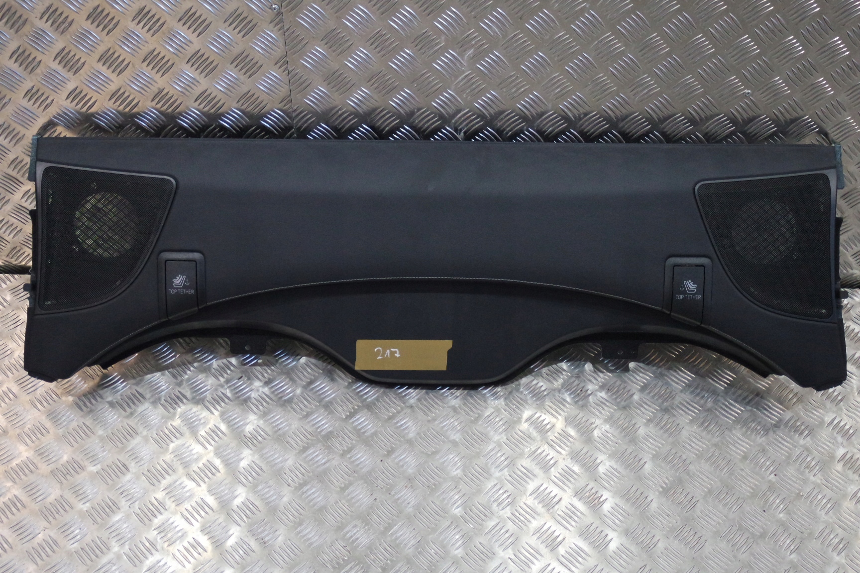 Полка под жалюзи кожа MERCEDES W217