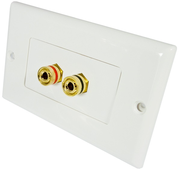 

Gniazdo Naścienne Głośnikowe x2 Banan Panel PN1025