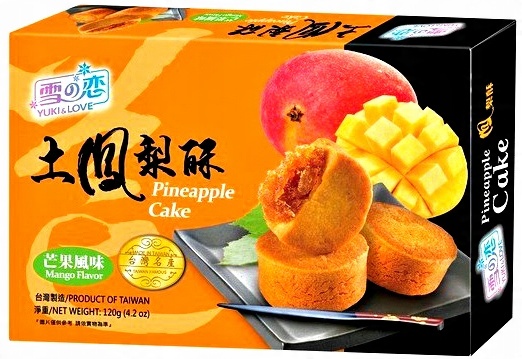 

Ciasteczka ananasowe o smaku mango 120g Tajwan