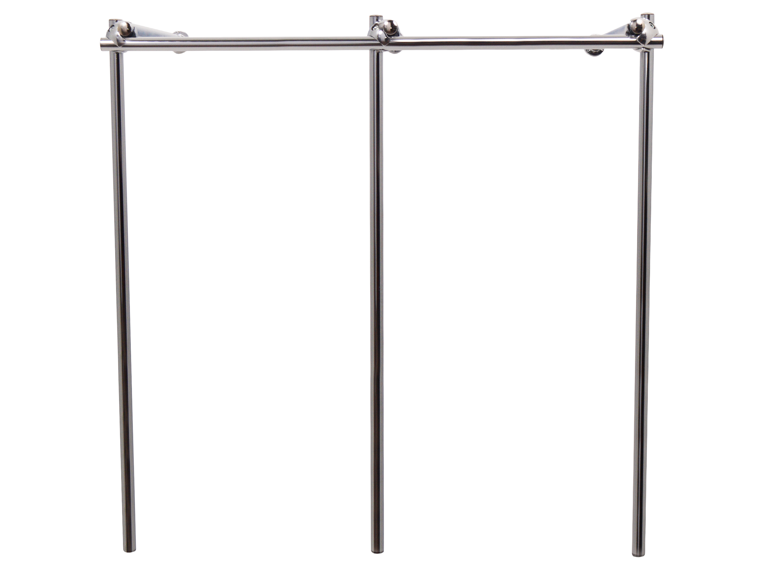 PRZYMIERZALNIA PRZEBIERALNIA PRZYŚCIENNA GARDEROBA STOJAK RURY SKLEP REGAŁ Marka MONTIP