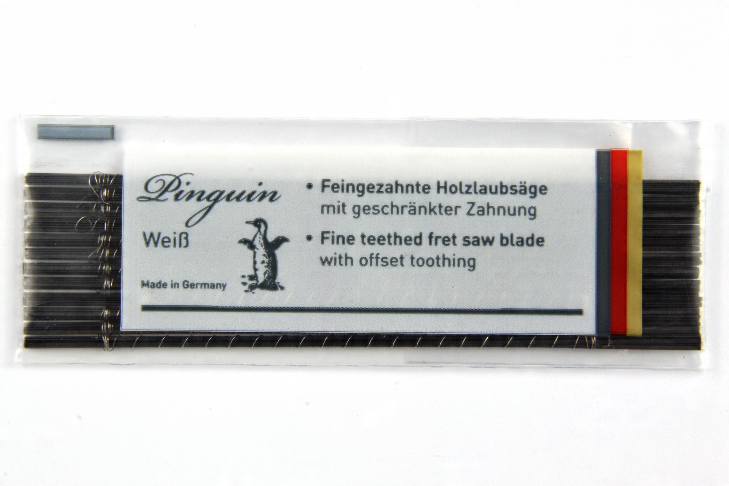 

Brzeszczoty włosowe Niqua Pinguin White N1 (12szt)
