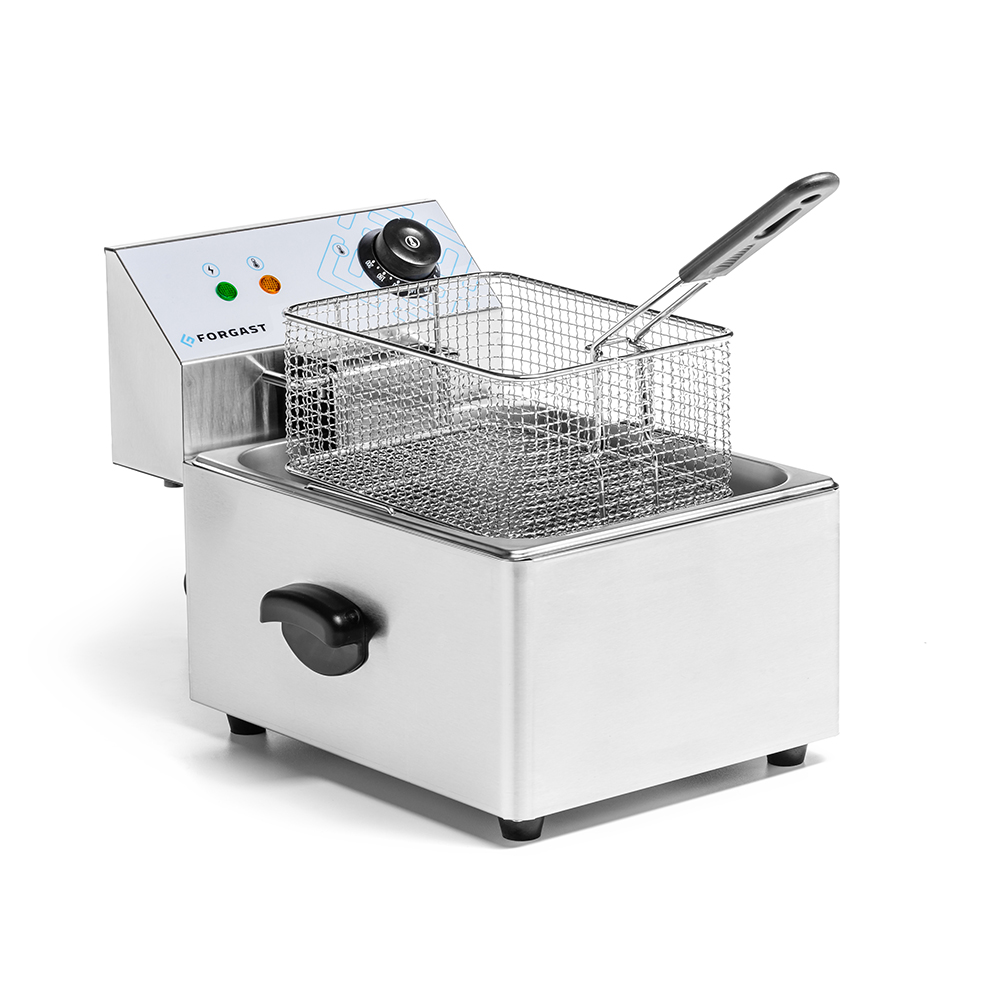 ФРИТЮРНИЦЯ ЕЛЕКТРИЧНА FORGAST SINGLE 8L FG09008 Код виробника FG09008