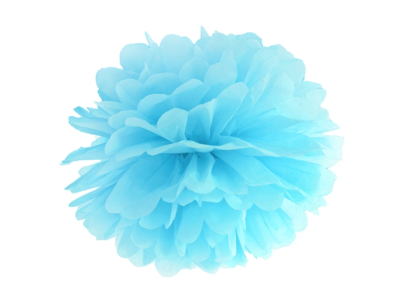 

Pompony Bibułowe Kule 35cm - Błękitny PP35-011