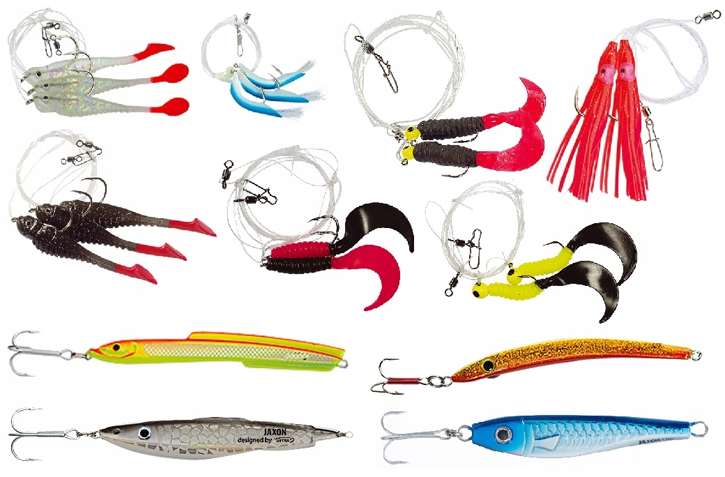 Námořní sada Jaxon 7x přívěsek 4x pilker