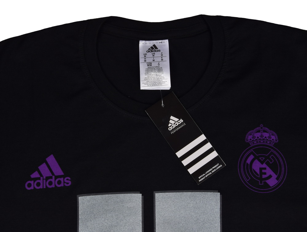 NOWA koszulka ADIDAS czarna REAL MADRYT r. 128 Rozmiar 128