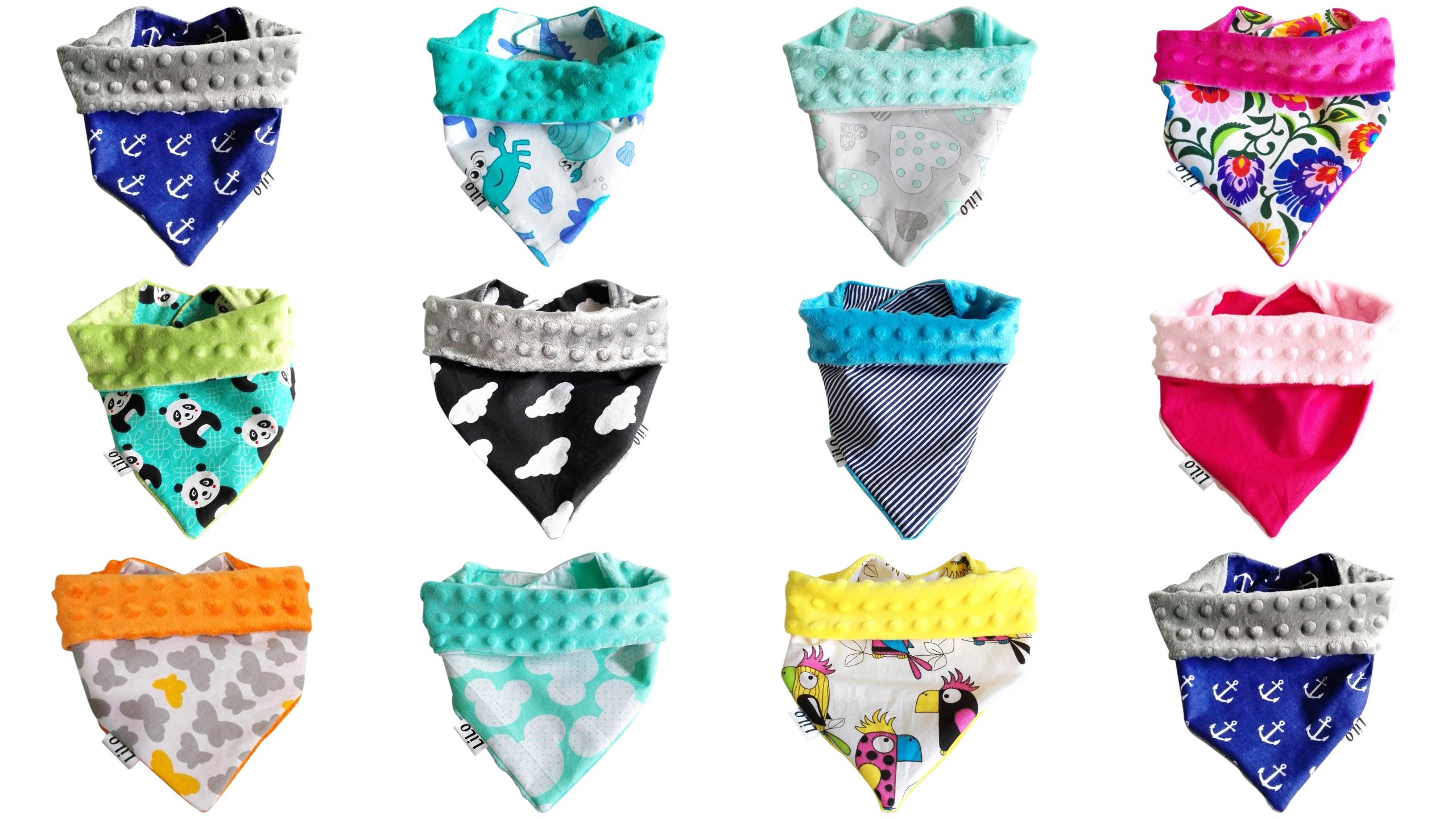 Apaszka MINKY Chusta BANDAMA jakość LiLo Marka UP LiLo