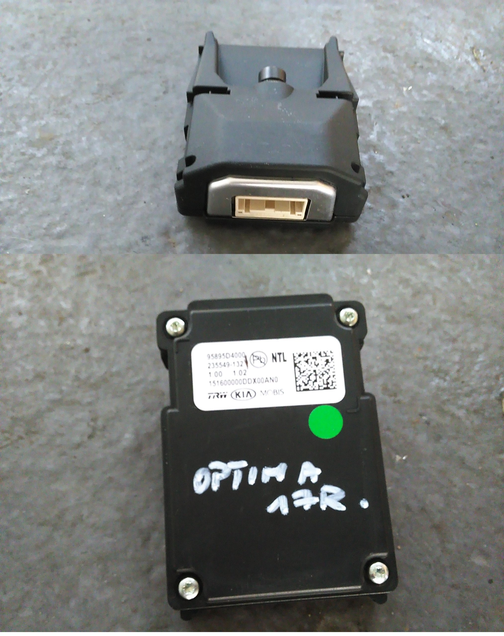 KIA OPTIMA IV 2016 18 KAMERA SZYBY 95895D4000