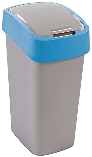 

Kosz na śmieci Flip Bin 50l Curver srebr/niebieski