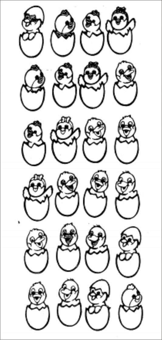 STICKERSY NAKLEJKI WIELKANOC nr JO-230 Wykończenie papieru nie dotyczy