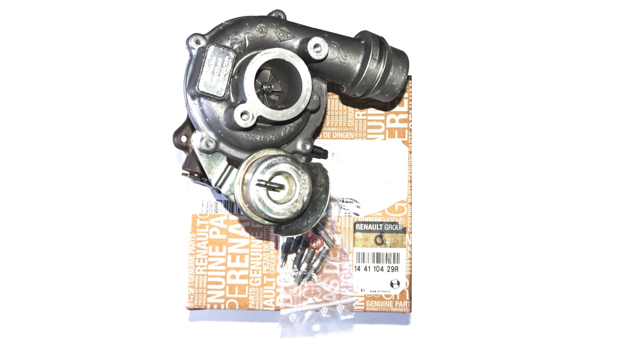 ТУРБОКОМПРЕССОР RENAULT 1.544110429r