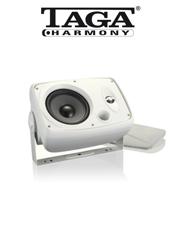 GŁOŚNIKI ZEWNĘTRZNE TAGA HARMONY TOS-715 v2 PARA Kolor biały