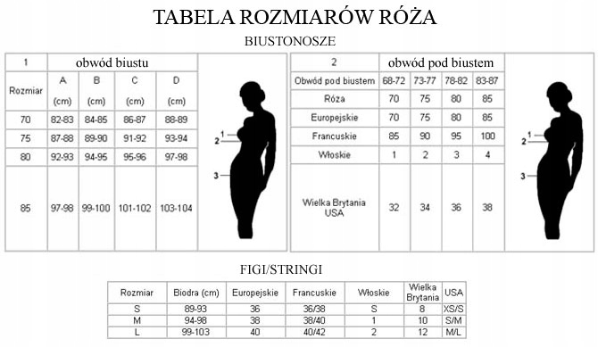 RÓŻA CARMEN Seksowne stringi z koronki *S* BIAŁE Materiał dominujący inny