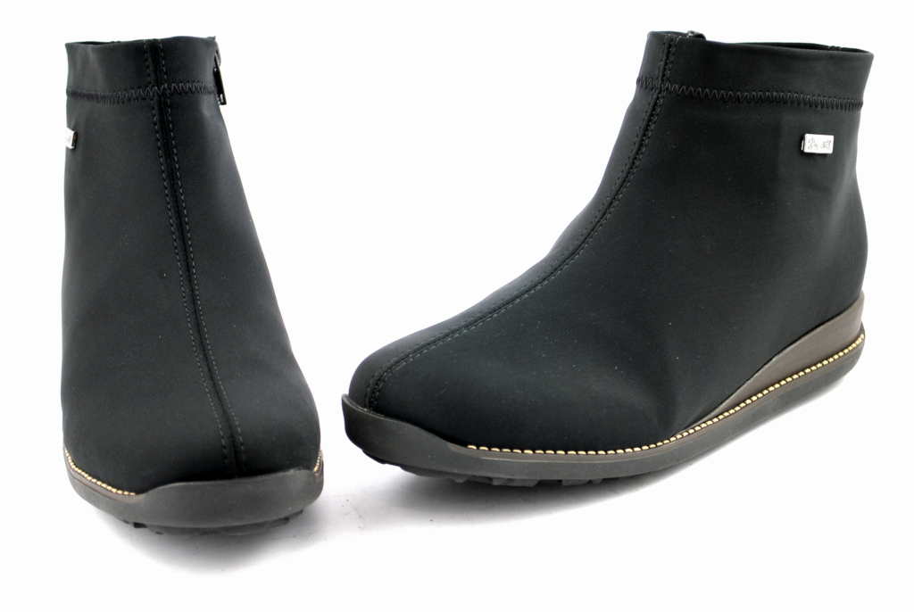 RIEKER TEX 98251 Botki damskie ortalionowe R.38 Długość wkładki 25 cm