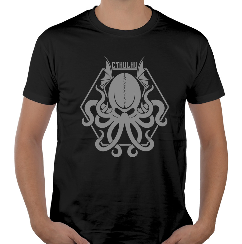 

Koszulka Cthulhu 1 lovecraft R'lyeh macki M