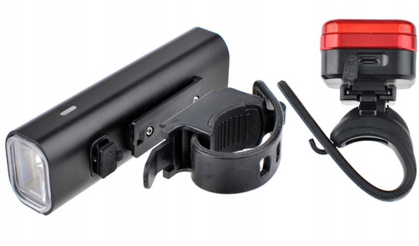 ZESTAW LAMPEK ROWEROWYCH PROX AERO III SET PRZÓD 400Lm + TYŁ 40Lm AKU USB EAN (GTIN) 5905247012227