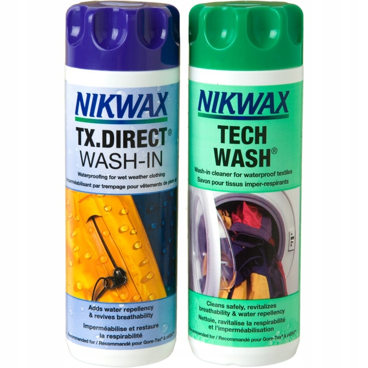 

Nikwax Tech Wash 300ml Tx. Direct Wash-In 300ml