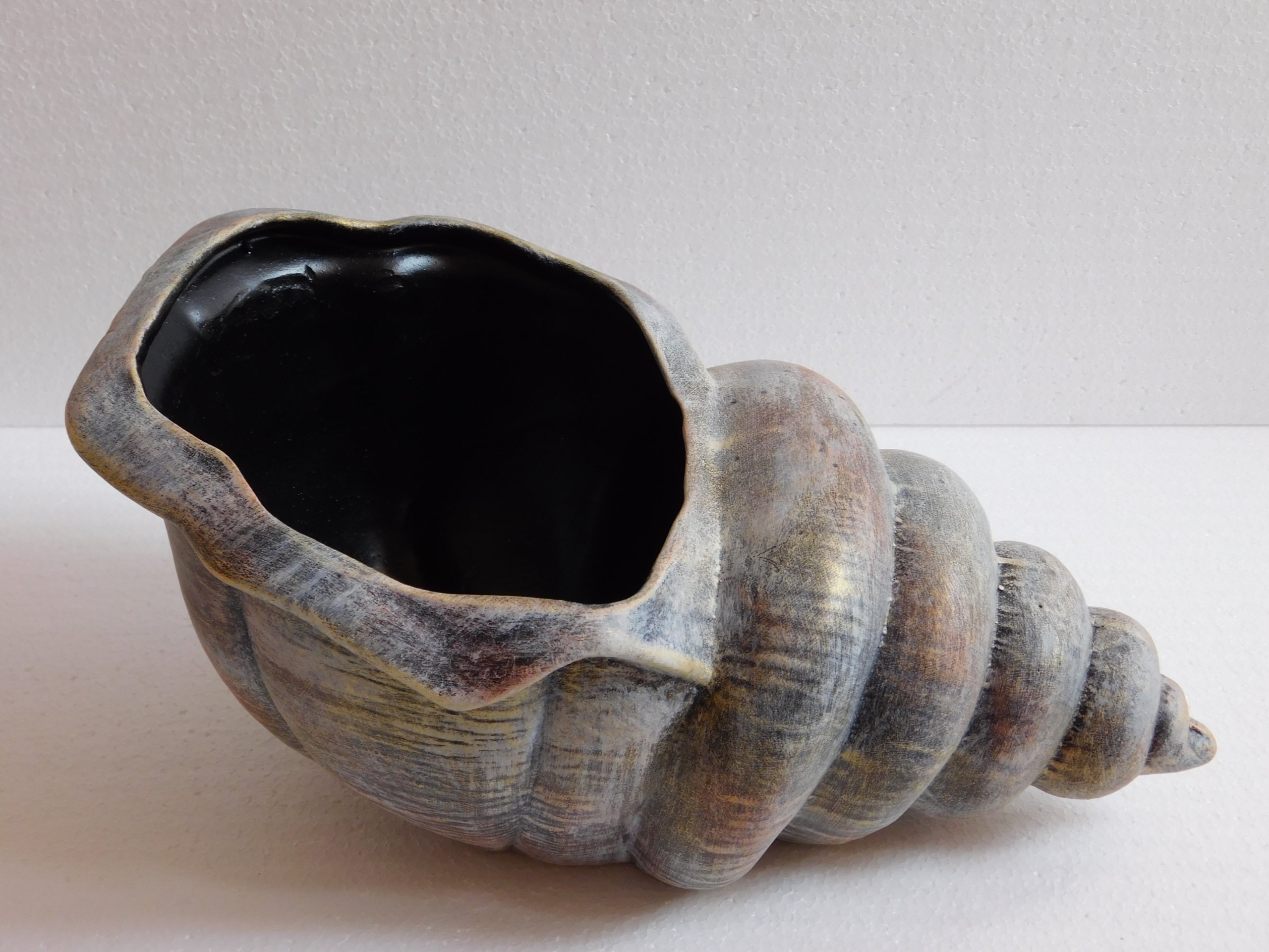 MUSZLA MUSZELKA DONICZKA FIGURKA OGRODOWA OZDOBA Typ rzeźba (figura)