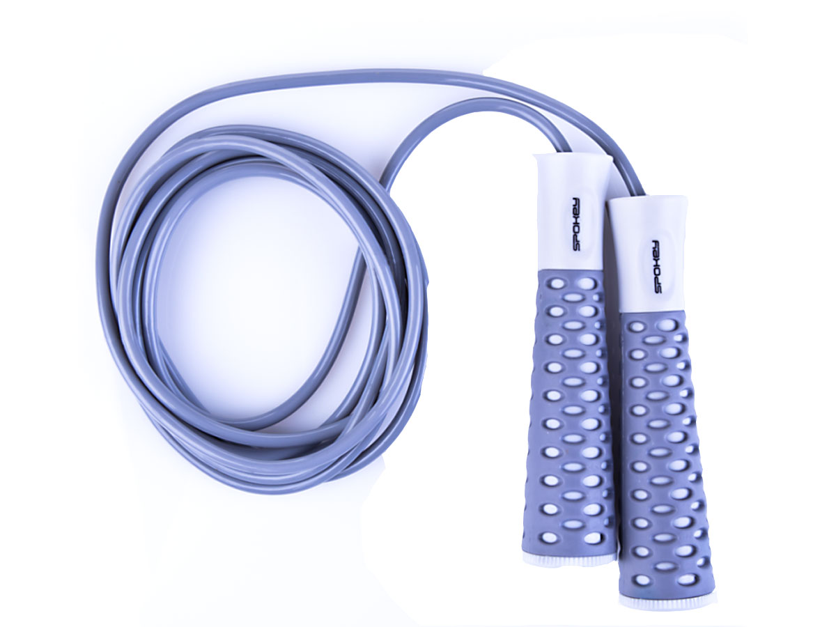 

Skakanka Spokey Candy Rope II szara Pvc 920975